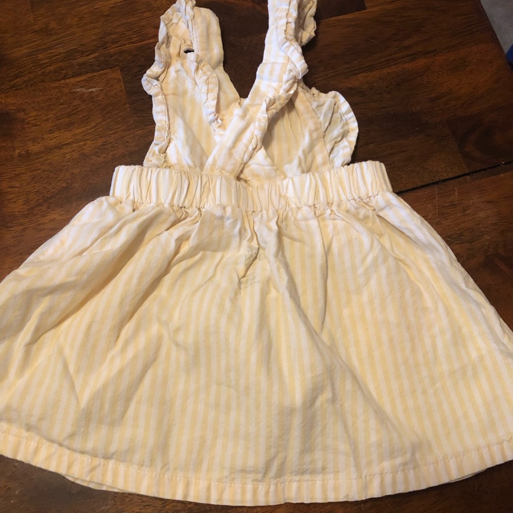Disney Baby Yellow and White Striped Dalmatian summer dress - Picture 4 of 6